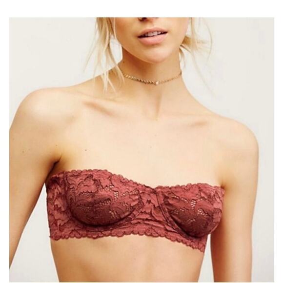 NWT Free People UW Love Letters Bra 32C - Picture 1 of 3